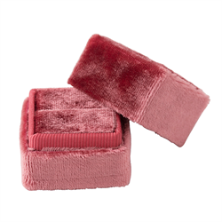 Velour smykkeæske